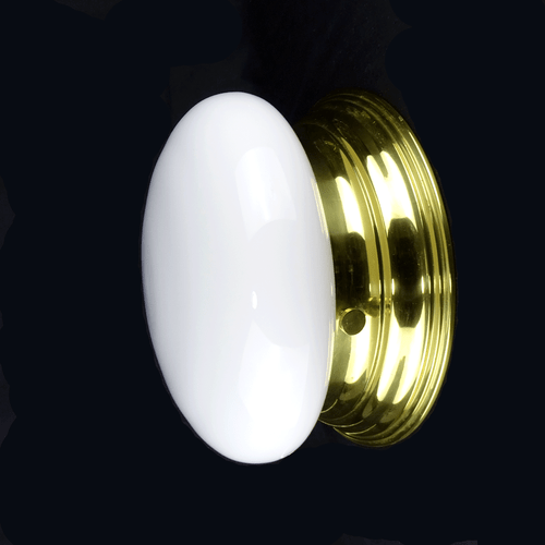 Large LIMBURG Opaline Glass Flush Mount Light Sconce Plafoniere Germany 1960s - 第 2/10 張圖片