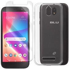 Anti-Strike Screen Protector Dustproof TPU Case for Blu View 2 B130DL Smartphone