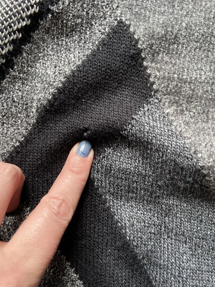 SUÉTER BIGGIE ESTILO MURANO COOGI VINTAGE PARA HOMBRE TALLA M MEDIANO GRIS NEGRO Foto 2 de 4