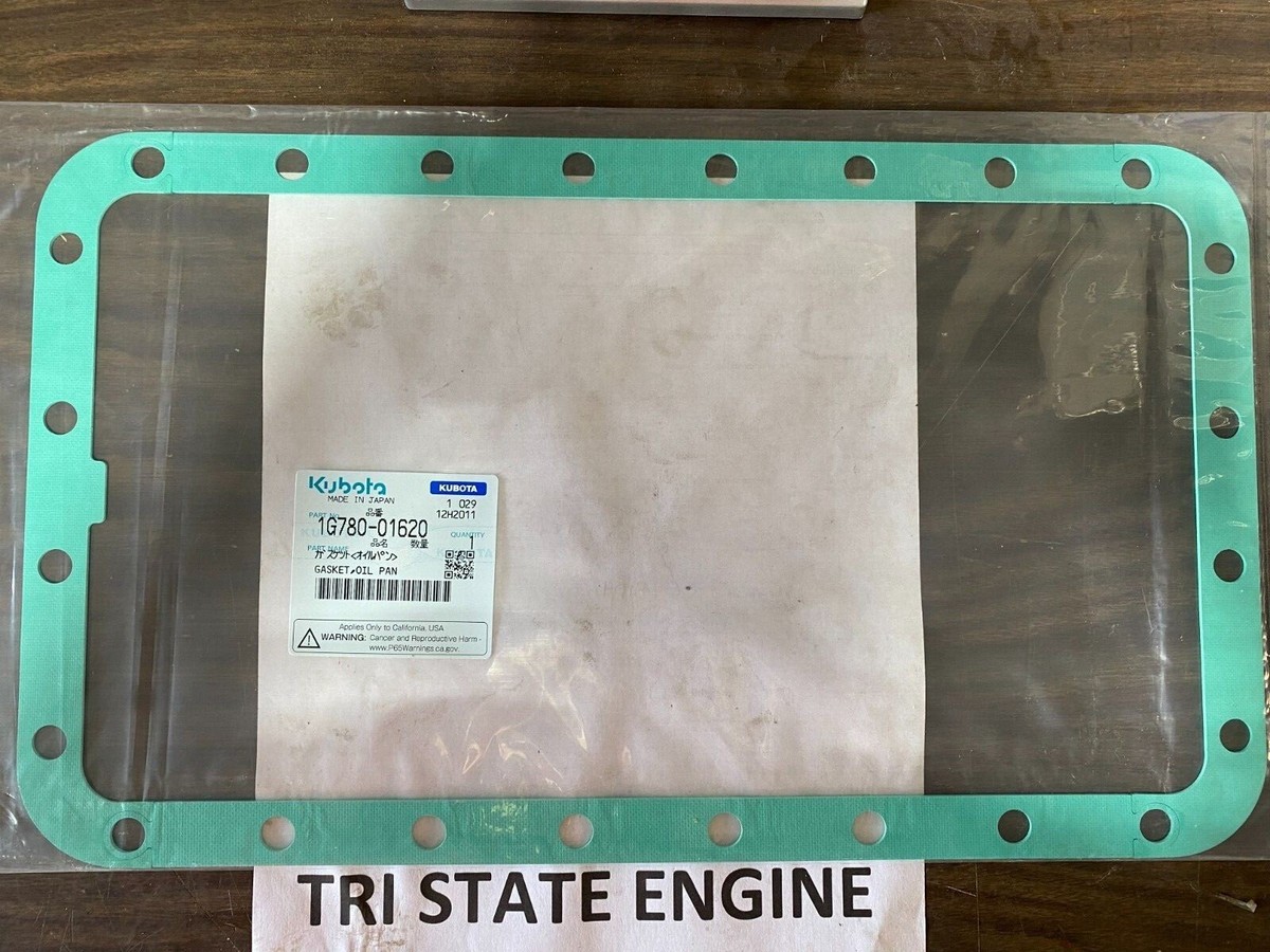 OEM KUBOTA OIL PAN GASKET Part # 1G780-01620 15469-01620 | eBay