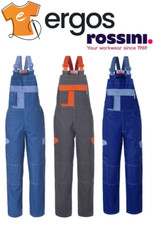 ROSSINI Pettorina Salopette Salva Reni Protezione SERIOTECH da Lavoro A50225