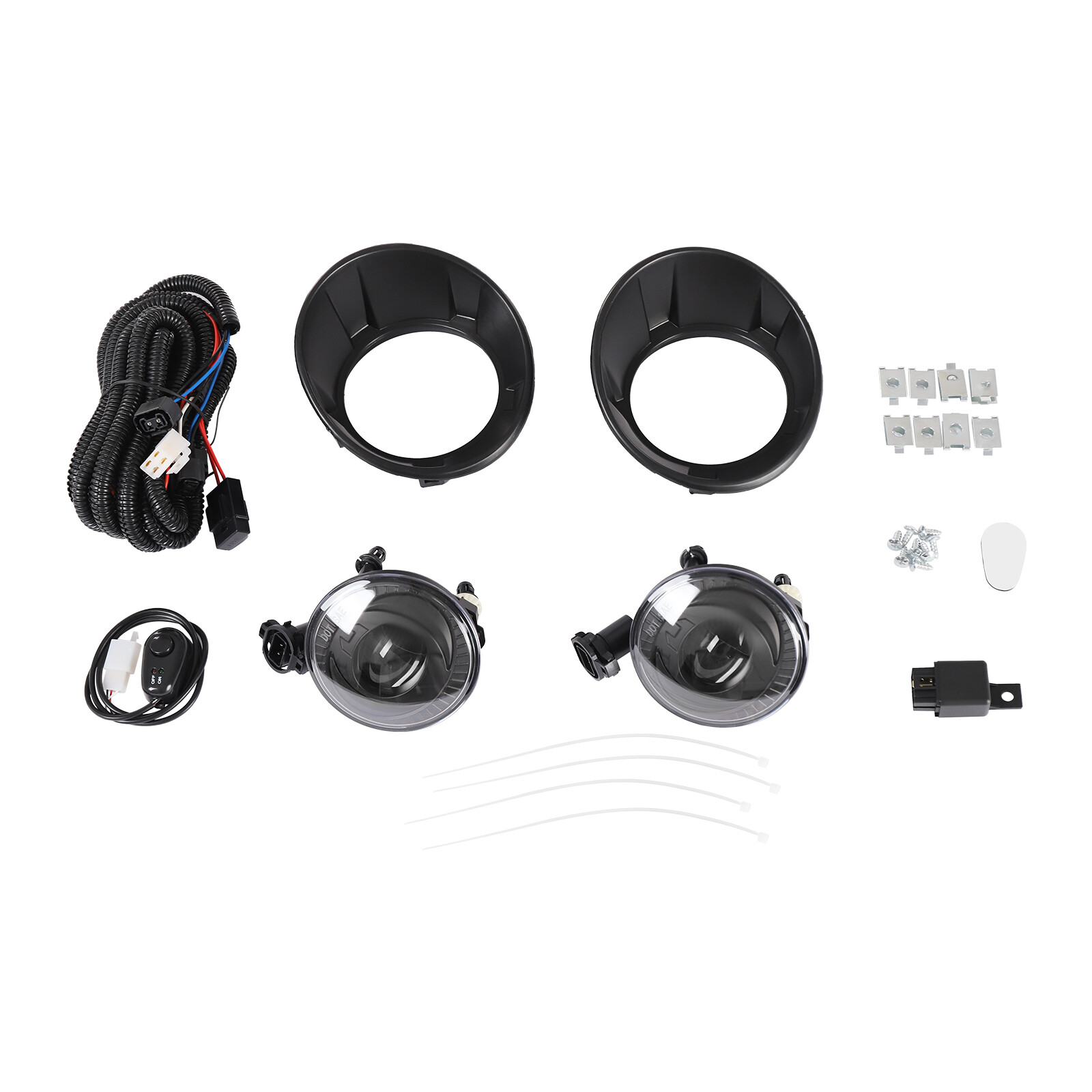 Pair LED Fog Light Lamps for 2010 2011 2012 2013 Chevrolet Camaro Left and Right