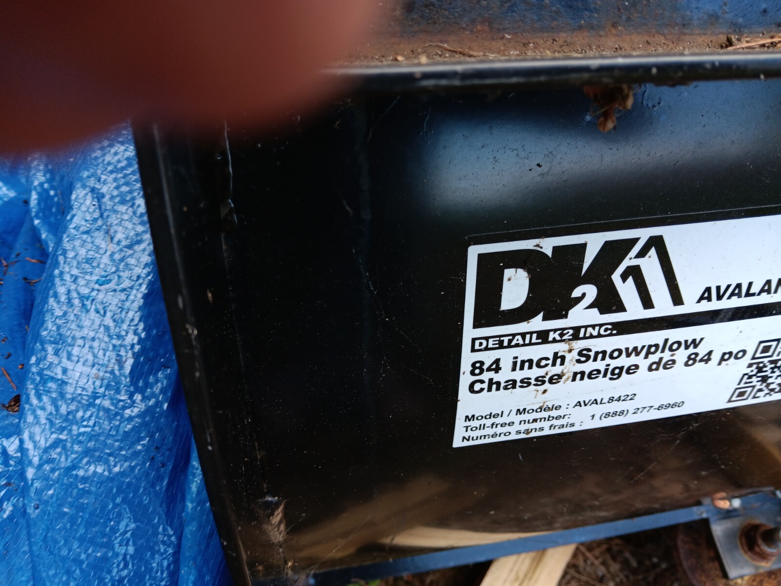 DK211Storm II snow plow toyota almost new eBay