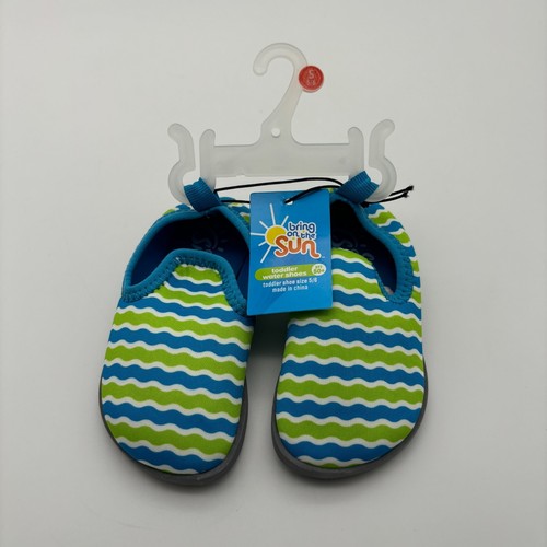 Bring on the Sun Kleinkind Wasserschuhe UPF 50+, Größe 5/6 Neu mit Etikett Sommer Pool Strand