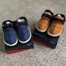  x2 Reebok Beatnik Unisex Sandals MENS 9 Rustic Navy  Supreme Cognac