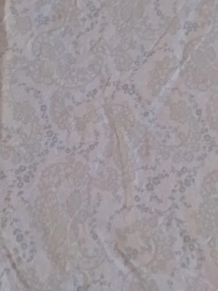 Sábana plana doble Simply Shabby Chic Ditsy punto floral gris cachemira Cottagecore Foto 2 de 4