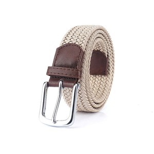 mens woven elastic belt