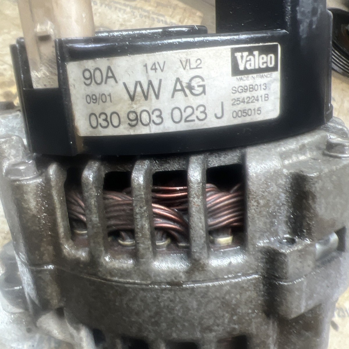 VW AUDI SEAT ALTERNATOR 030903023 | eBay