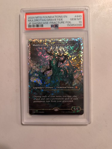MTG Muldrotha, the Gravetide - Japanese Showcase Fracture Foil - PSA 10