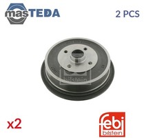 14059 BRAKE DRUM PAIR SET REAR FEBI BILSTEIN 2PCS NEW OE REPLACEMENT