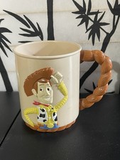 Disney Toy Story Woody Cup Ocean Wave Vintage