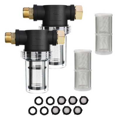 #ad Garden Hose Filter for Pressure Washer Inlet Inline Sediment Water Filter At... $45.25