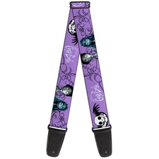 Buckle Down Corpse Bride Victor and Emily Guitar Strap