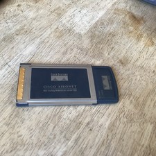 Cisco Aironet 802.11a/b/g Wireless Adapter AIR-CB21AG-A-K9 PCMCIA