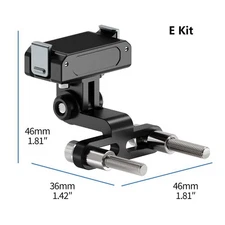 Action Camera Holder for Bike Stem with M5 L35mm Mount Screw for Osmo360