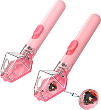 Bug Catcher Kit for Kids with 6X Magnifier Glass Pink 2PCS
