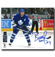 Bryan McCabe Toronto Maple Leafs Autographed Action 8x10 Photo NO TARIFFS