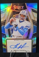 2023 Panini Select - Select Signatures Herman Moore #SELS-HMO Silver Prizm (AU)