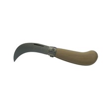 Roncola mod. Valtellina, Coltello da Tasca a Serramanico 8 cm con Bloccalama - C