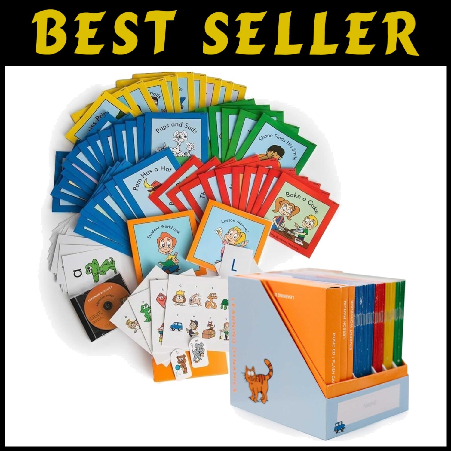 Phonics & Reading Kit for Young Learners-=-
