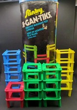 Slinky Ji-Gan-Tiks Vintage Creative Construction Building Toy 1970 s 2362