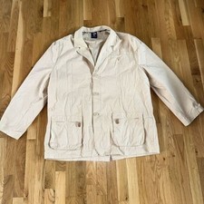 Phat Farm Off-White Cream Blazer Jacket "SUPER RARE" Size XXL