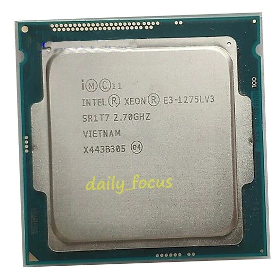 Intel Xeon E3-1275L V3 OEM 2.7GHz LGA 1150 SR1T7 4-Core 8M 45W CPU Processor - Image 3 of 4