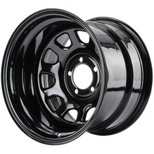Jegs D Window Wheel Size 15 X 10 Black Jegs D Window Wheel Size 15 X 10 Black