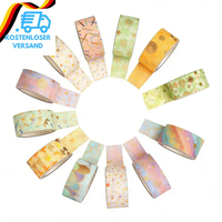 12 Rollen Washi Tape Weihnachten Set, Dekoratives Washi Tape Mit Goldfolie & Blu
