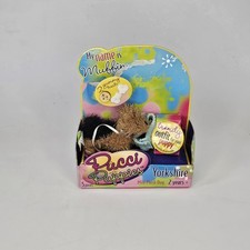 Battat Pucci Puppies Muffin Yorkshire Mini Plush w/ Outfit, Leash, Treat NEW