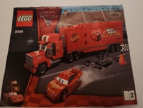 LEGO Juniors Disney Pixar Cars 10745 Instruction Manual(s) Booklets 1 & 2 