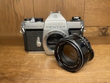  Near Mint   Pentax Super Takumar 55mm F/1.8 Lens w/ Bonus SPF Camera Body /JP