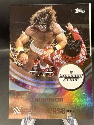 Ultimate Warrior 2025 Topps Universe WWE Event Variation Summer Slam #280