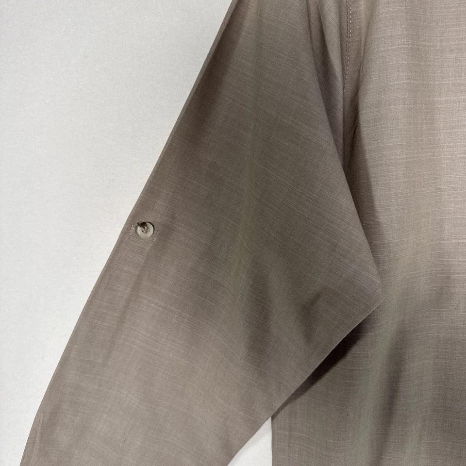 Chef Works Chambray Shirt Ecru Size Small Preowned Bundle of 3 Shirts - Image 4 of 4