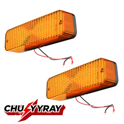 2pcs LED Flashing Cab Light For Deere 40 Series 4040 4240 4440 4640 4840