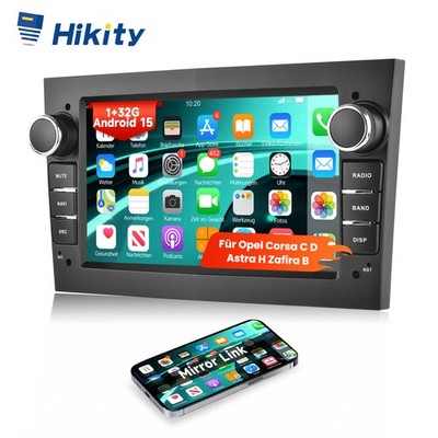 7'' Android 15 Autoradio GPS NAVI DSP Bluetooth FM Für Opel Corsa D 2007-2012