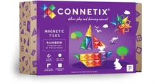 Connetix Rainbow Starter Pack – 60‑Piece Magnetic Building Set