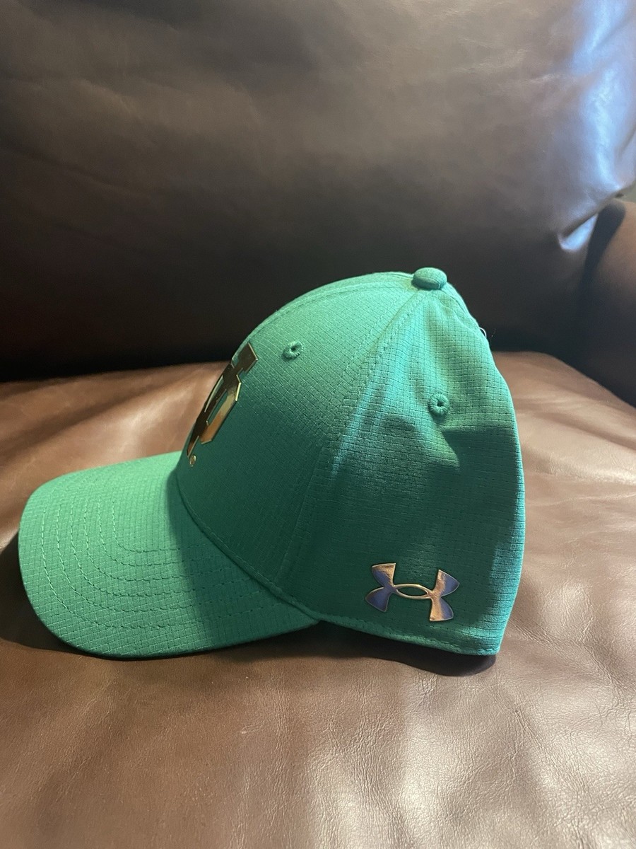 Notre Dame Sideline Hat Under Armour Armourvent Adjustable NWT Gold!