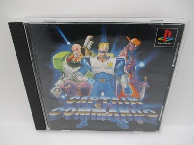 PS1 Software Captain Commando Japan Import PlayStation1 Ntsc SLPS01567