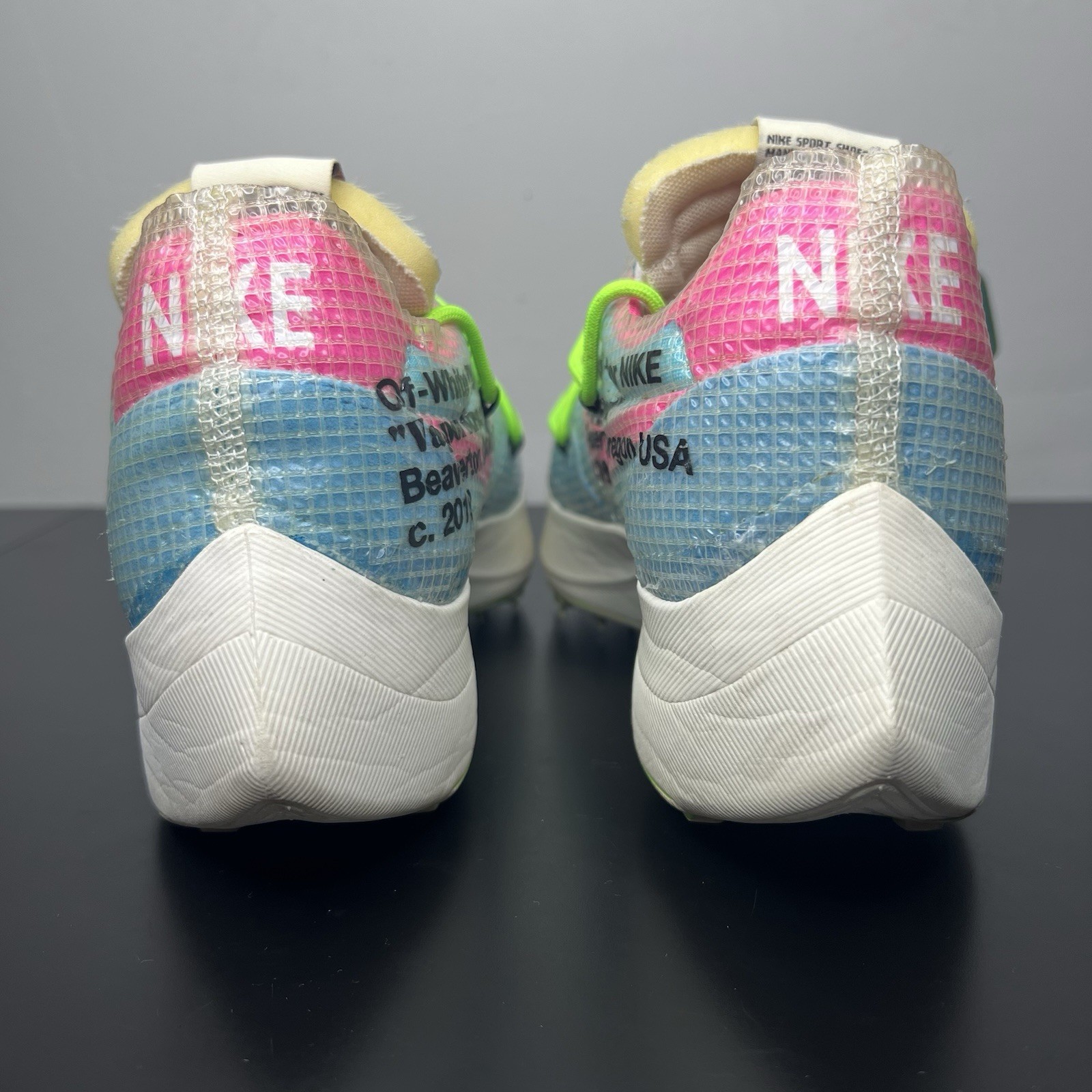 OFF WHITE X NIKE Taglia 9.5W 8M Nike Off White x Vapor Street blu polarizzato