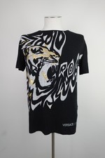 VERSACE JEANS MAGLIA UOMO TG. XS T-SHIRT MAN MADE ITALY CASUAL VINTAGE TIGRE