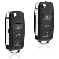 2 For HLO1J0959753AM Volkswagen Jetta Keyless Entry Remote Car Flip Key Fob