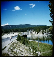 Yellowstone National Park - 1950s Stereo Realist 3D slide #1818