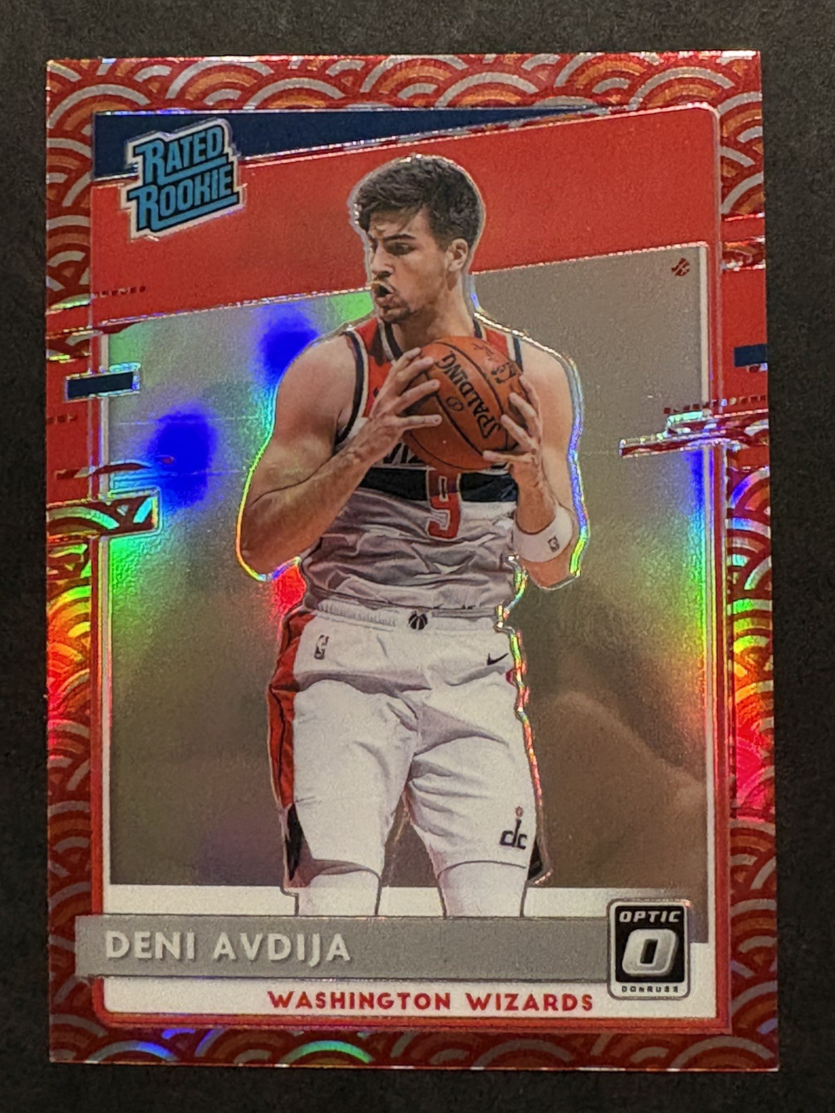 2020-21 Donruss Optic Deni Avdija - Rated Rookie Photon SSP - RC #159 *See pics*