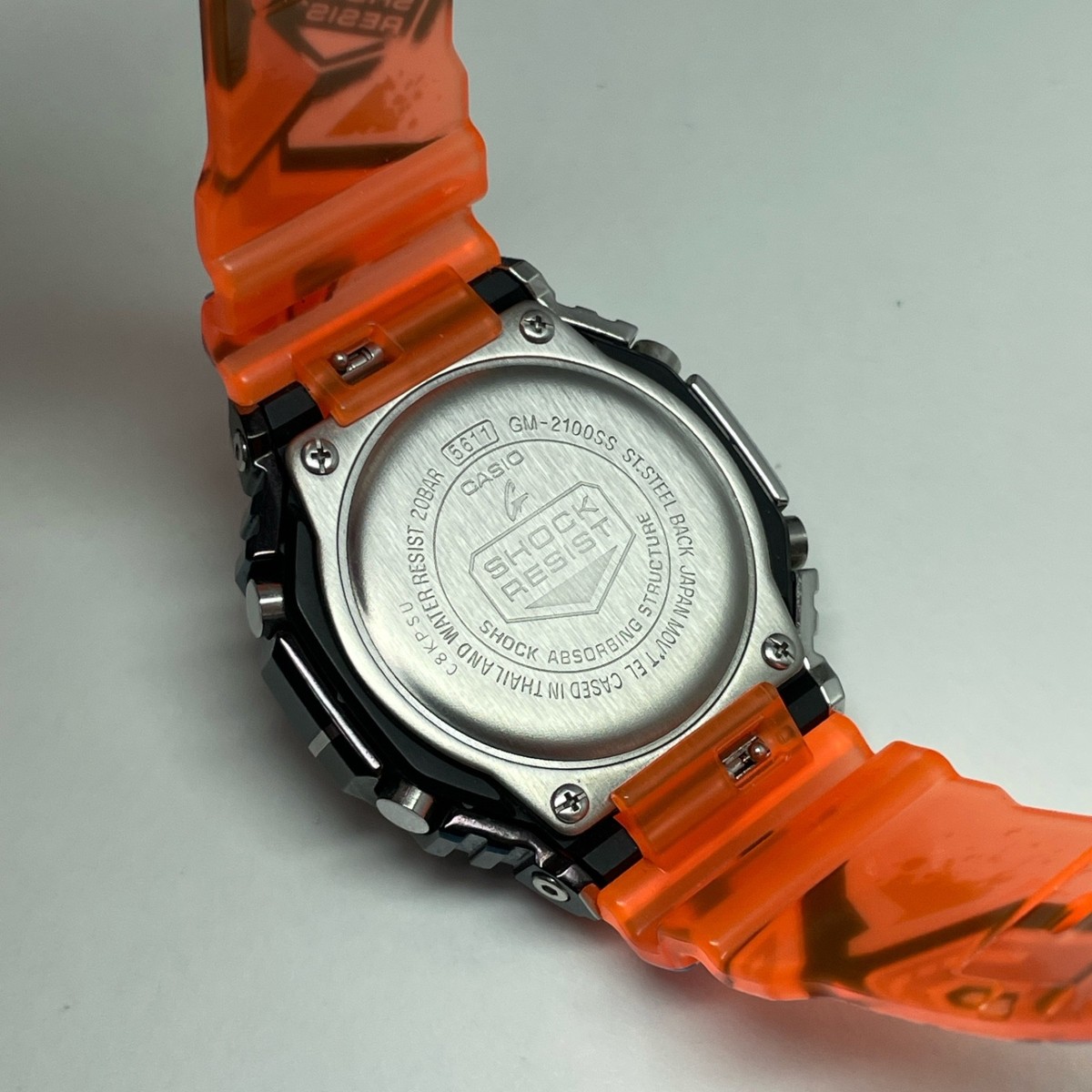 CASIO G-SHOCK GM2100SS-1A Street Spirit Graffiti Limited Watch