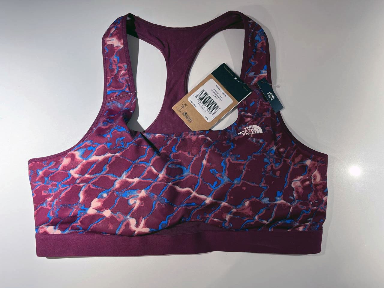 The North Face Movmynt Bra Sports Burgundy Support Bra XL