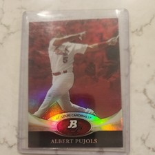 2011 Bowman Platinum - Albert Pujols #65 Red