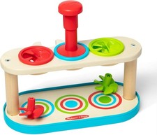 Match and Push Spinning Tops Developmental Skills Toy for Gi