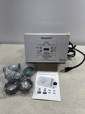Saltwater Pool System Westaho Salt Chlorine Generator Compatible with Intex Pool