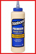 Titebond II Premium Wood Glue Yellow Interior/Exterior Wood Adhesive 16-fl oz